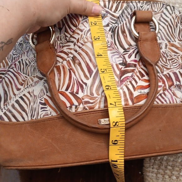 Jcon Los Angeles Zebra print handbag dome - Picture 8 of 11